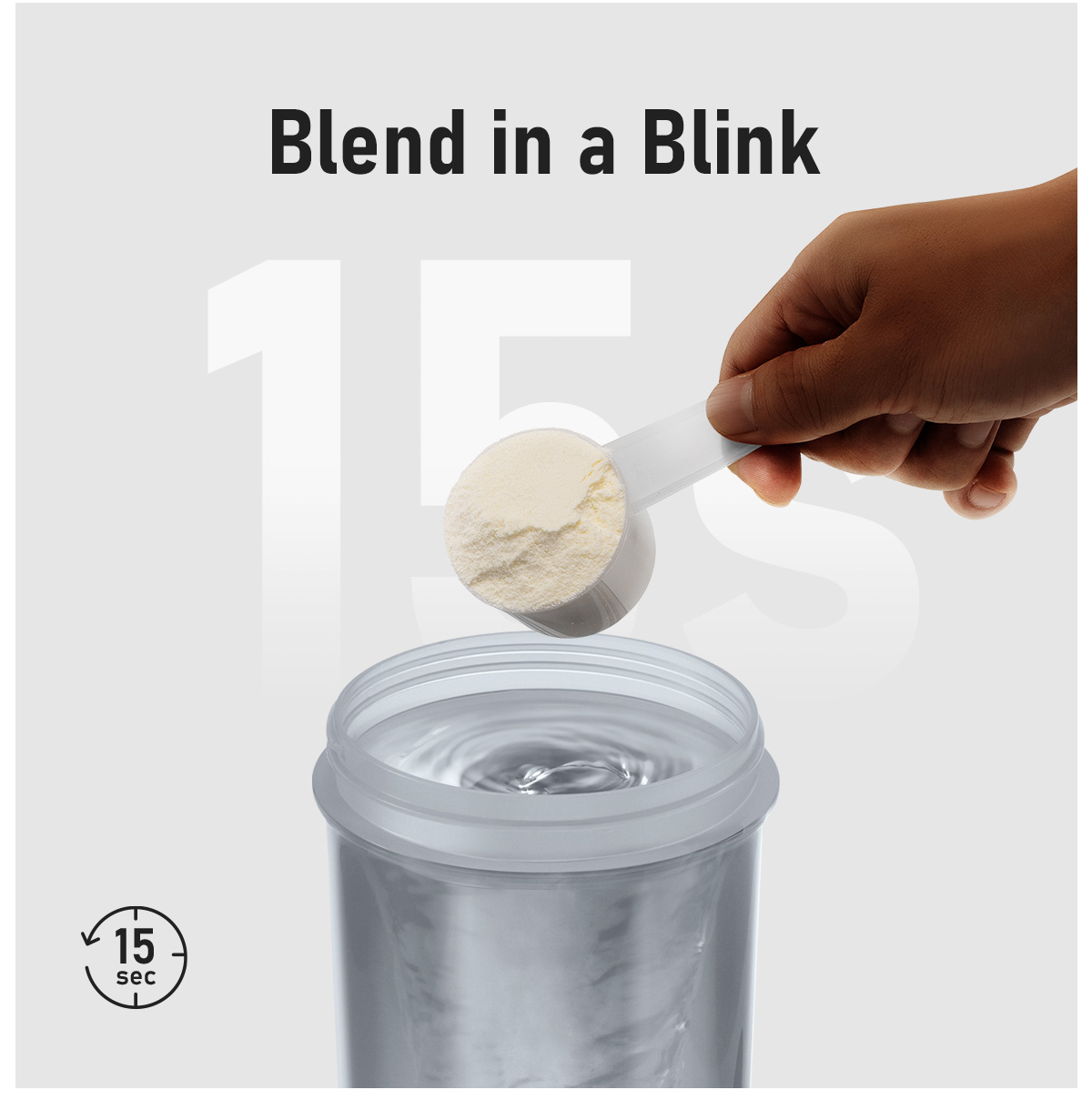 VOLTRX Merger Protein Shaker USB C Rechargeable