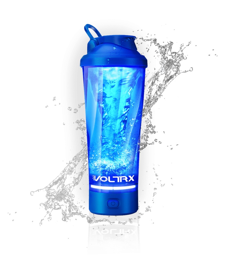 Voltrx Vortex Electric Protein Shaker Bottle (Blue)