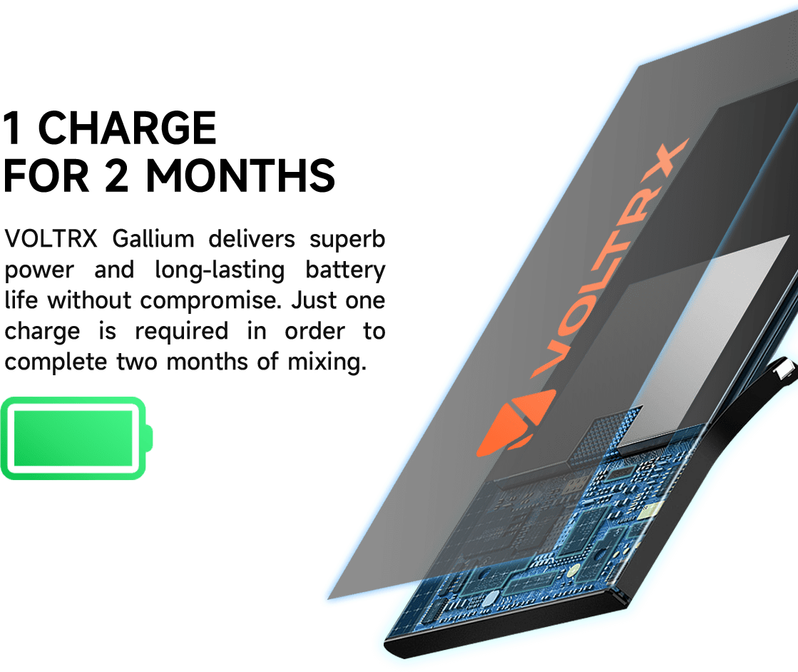 VOLTRX Gallium Electric Shaker Bottle