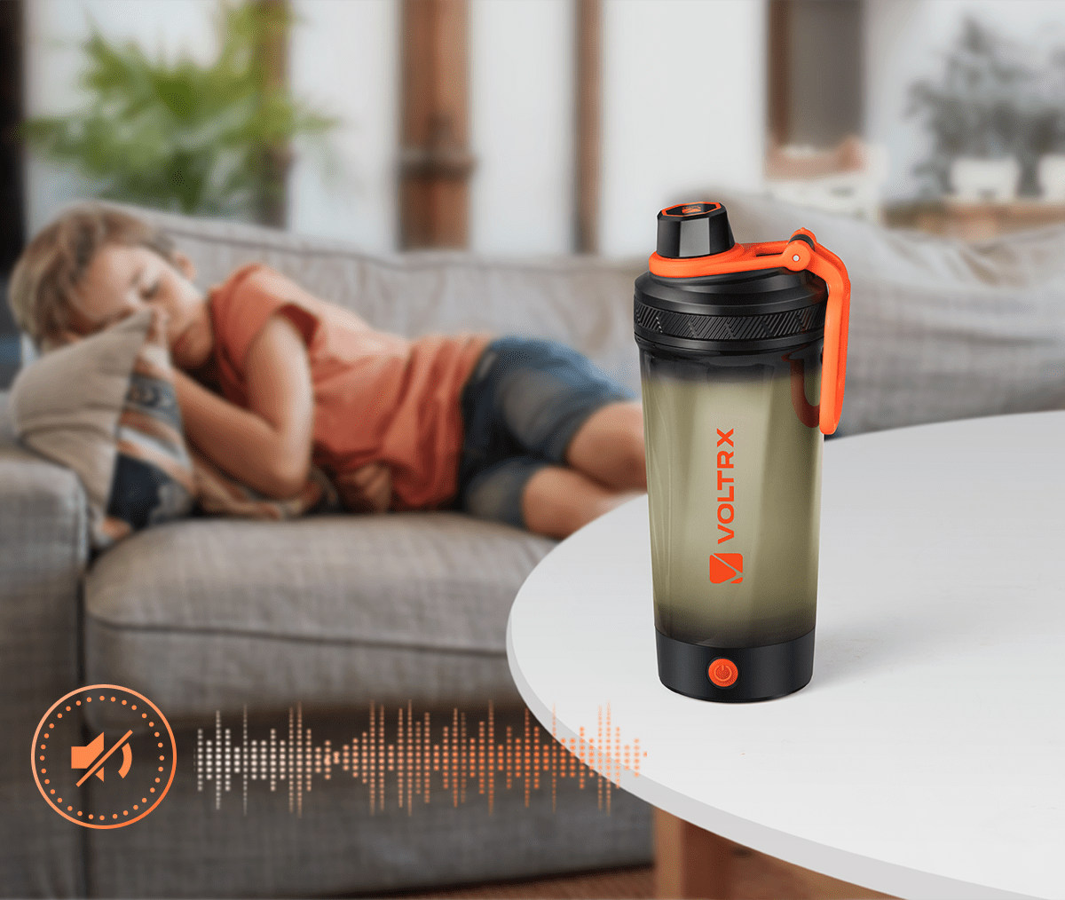 VOLTRX Gallium Electric Shaker Bottle